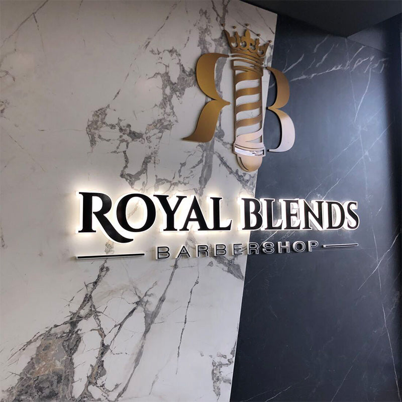 Acrylic backlit letters led signs