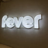 Backlit acrylic 3D illuminated letters