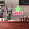 Coffee Cup Open Sign