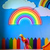 Colorful Rainbow Neon Art