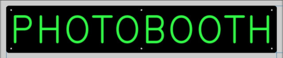 Neon lights For EyeCandy Photobooths