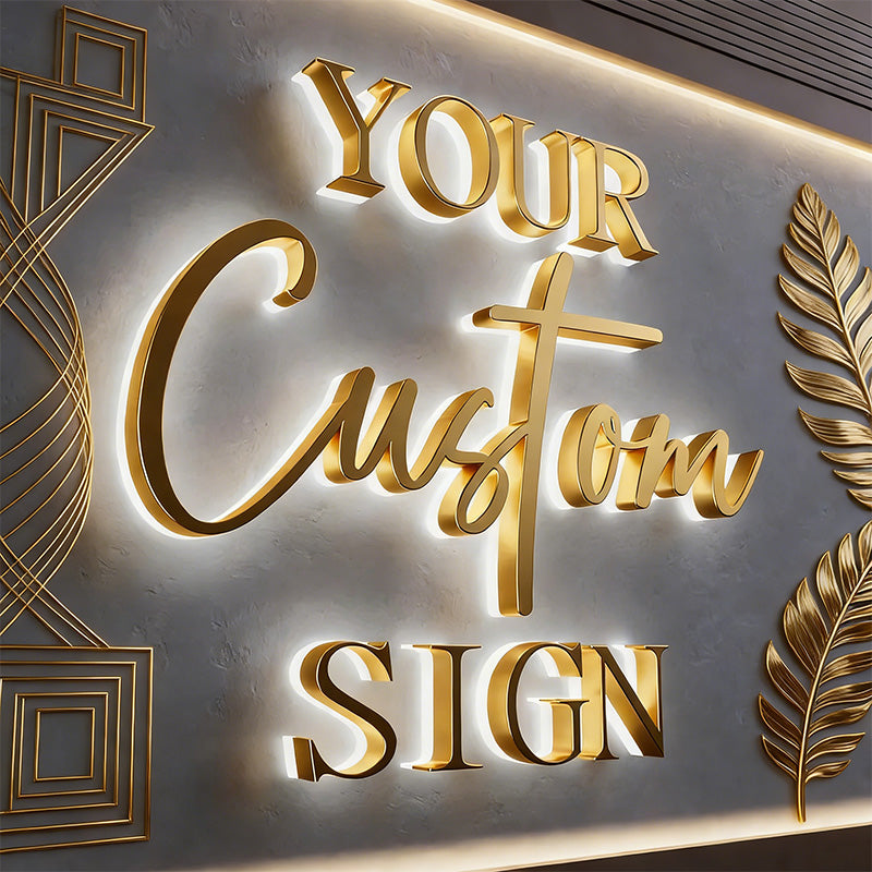 Google Signage Lettering Stainless steel signage letters|Illuminated Stainless Steel Letters