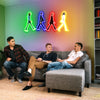 Beatles Four People Neon Sign