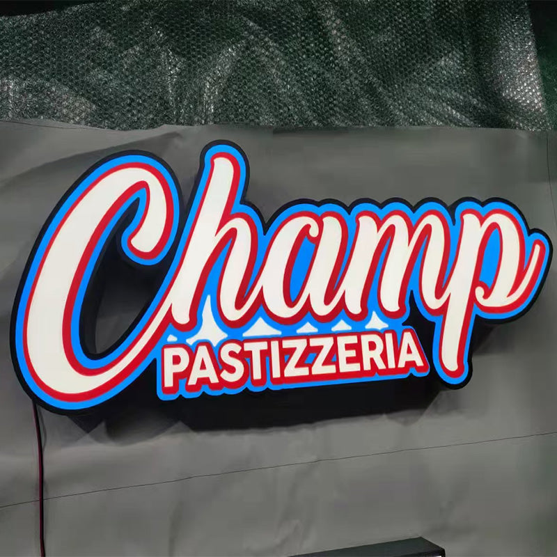 Double-Sided 3D Business Logo Sign