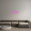 Custom neon sign Jennifer