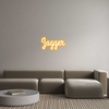 Custom neon sign Jagger