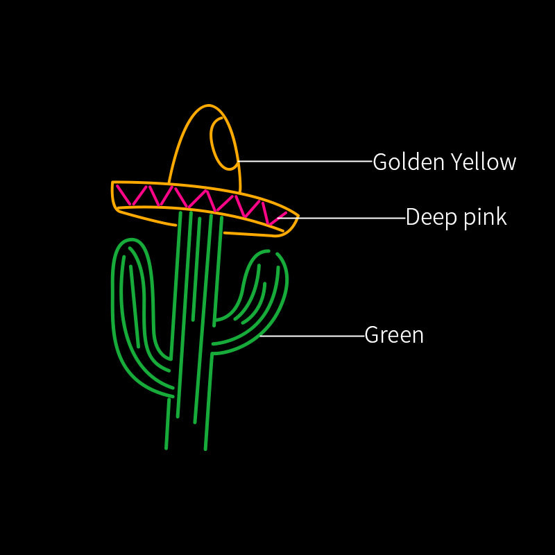 Neon Sign for Mexican Restaurant