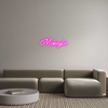 Custom neon sign Mckayla