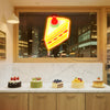 UV printing cake neon