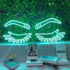 Eye personalized neon wall art