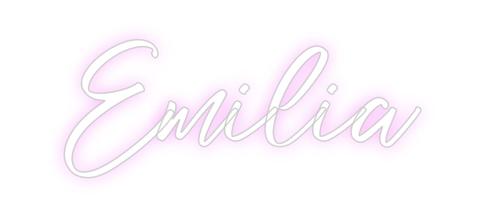 Custom neon sign Emilia