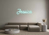 Custom neon sign Jessica