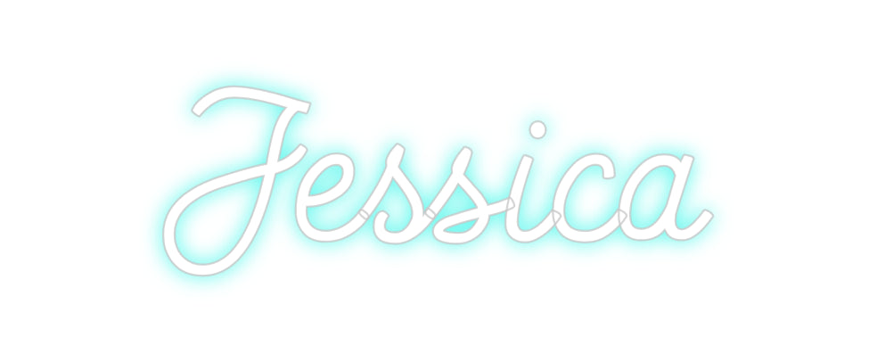 Custom neon sign Jessica