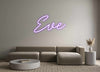 Custom neon sign Eve