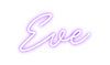 Custom neon sign Eve