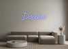 Custom neon sign Doodies