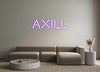 Custom neon sign AXILL