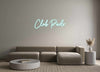 Custom neon sign Club Paolo