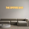 Custom neon sign THE SPITFIRE ...