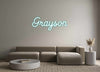 Custom neon sign Grayson