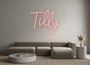 Custom neon sign Tilly
