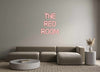 Custom neon sign The
Red
Room