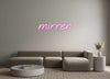 Custom neon sign mirren