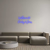 Custom neon sign Welcome to 
...