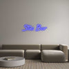 Custom neon sign Stus Bar