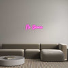 Custom neon sign No Drama