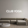 Custom neon sign CLUB YOGA