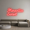 Custom neon sign Maravillas
S...