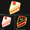 UV printing cake neon