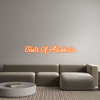Custom neon sign Taste Of Aduk...
