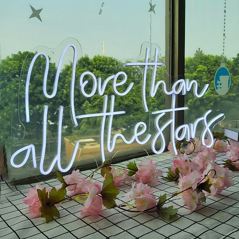 More than All The Stars Neon