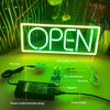 Rectangle Open LED Neon Sign
