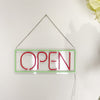 Rectangle Open LED Neon Sign