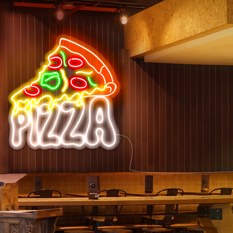 Pizza neon light for shop