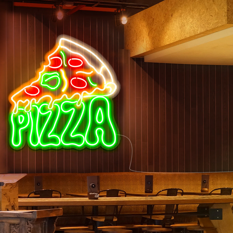Pizza neon light for shop