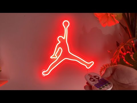 Basketball Dunk Modle Neon Sign