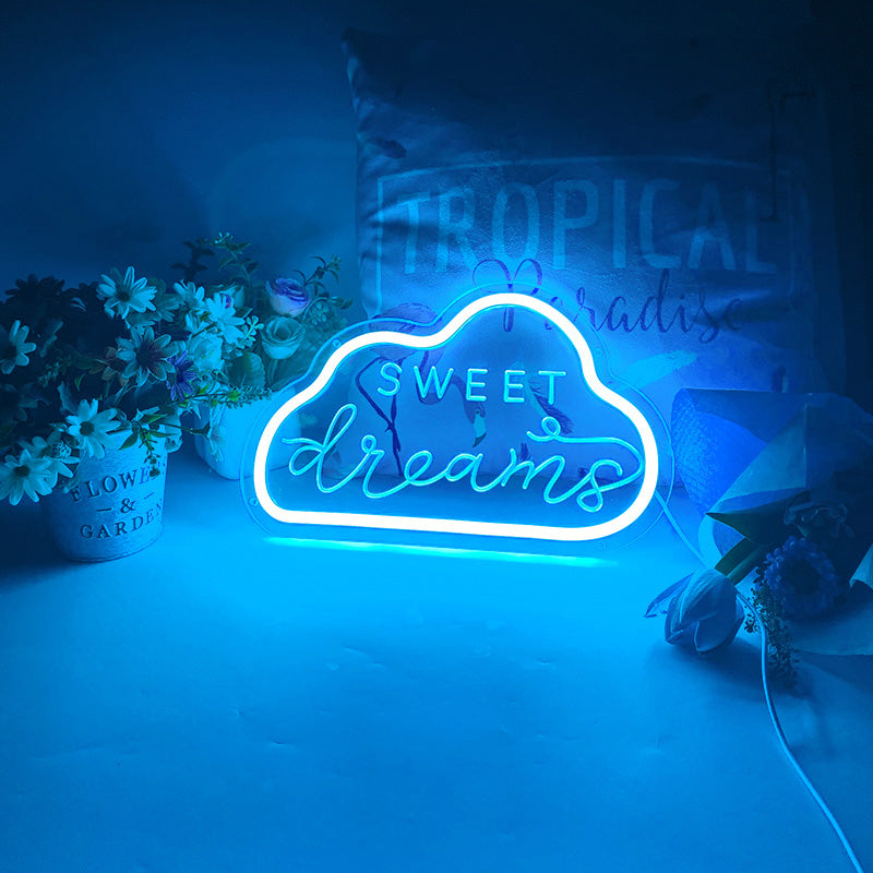 Clouds sweet Neon lights - neonpartys.co.uk