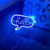 Hello Neon Sign - neonpartys.co.uk