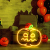 Pumpkin cute creative neon sign