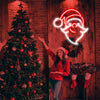 Santa Claus neon lights