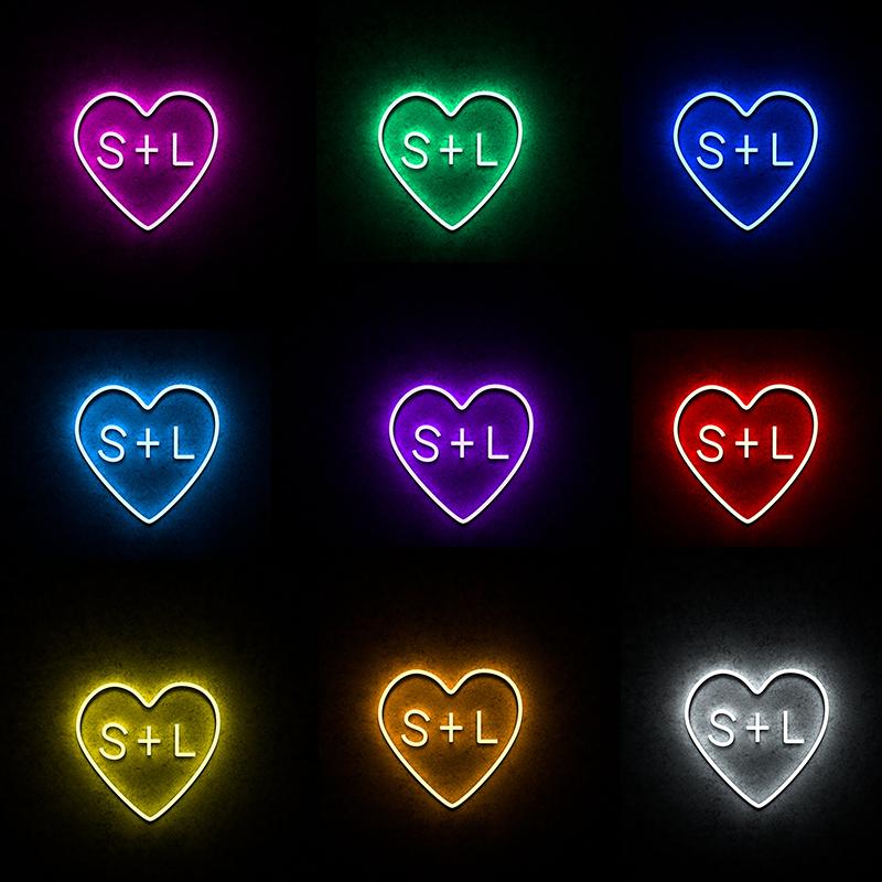Neon heart light - neonpartys.co.uk