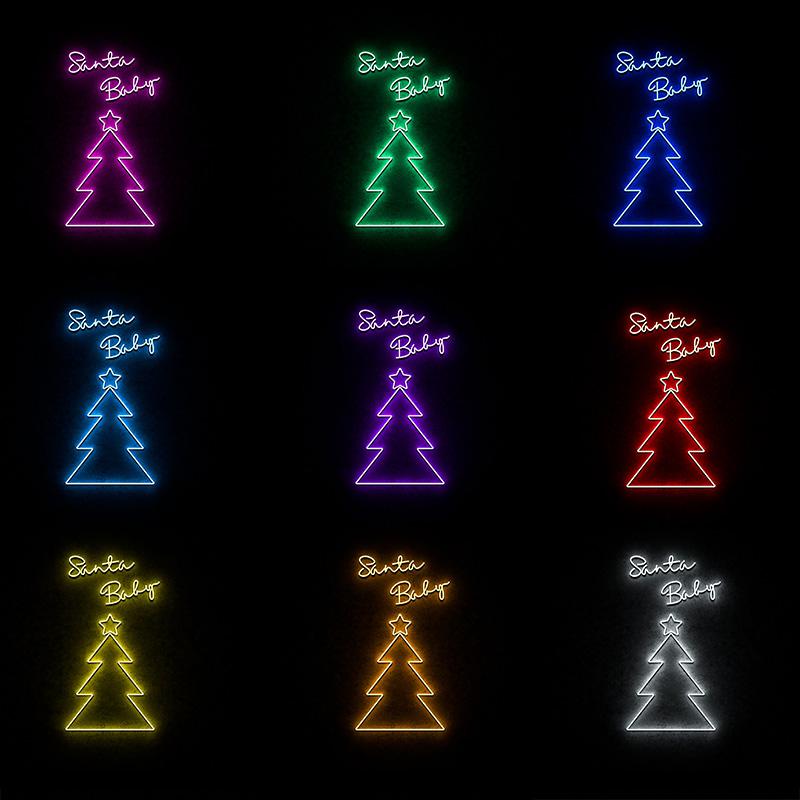 3D Christmas Tree - neonpartys.co.uk