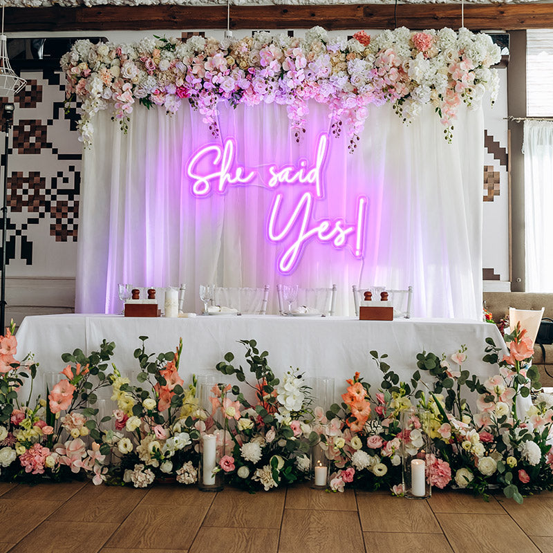 she say yes - neonpartys.co.uk