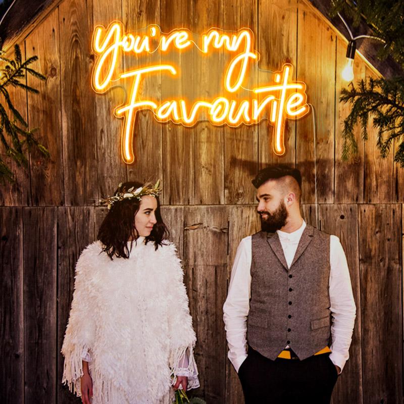 You Are My Favorite led sign for sale - neonpartys.co.uk