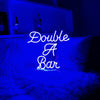 double a bar neon lights - neonpartys.co.uk