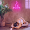 Yoga led neon sign - neonpartys.co.uk